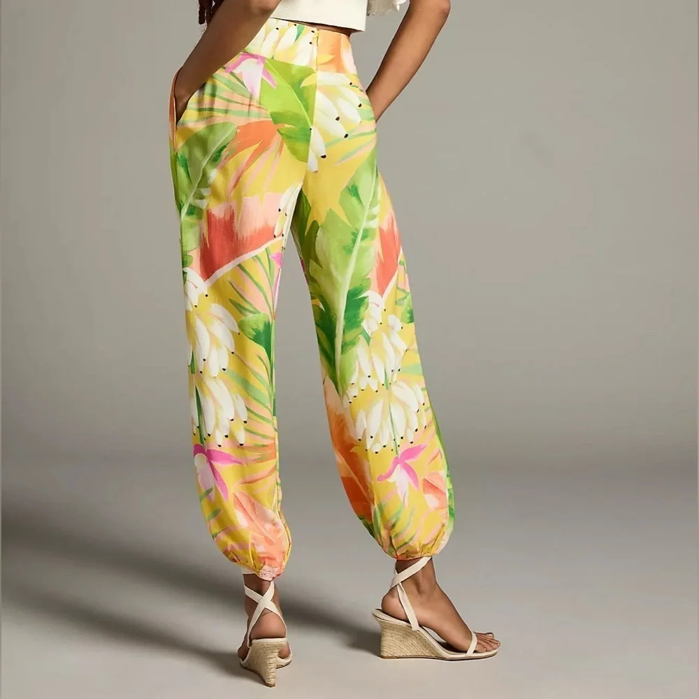 NWT Farm Rio Printed Balloon Pants - Picture 4 of 7